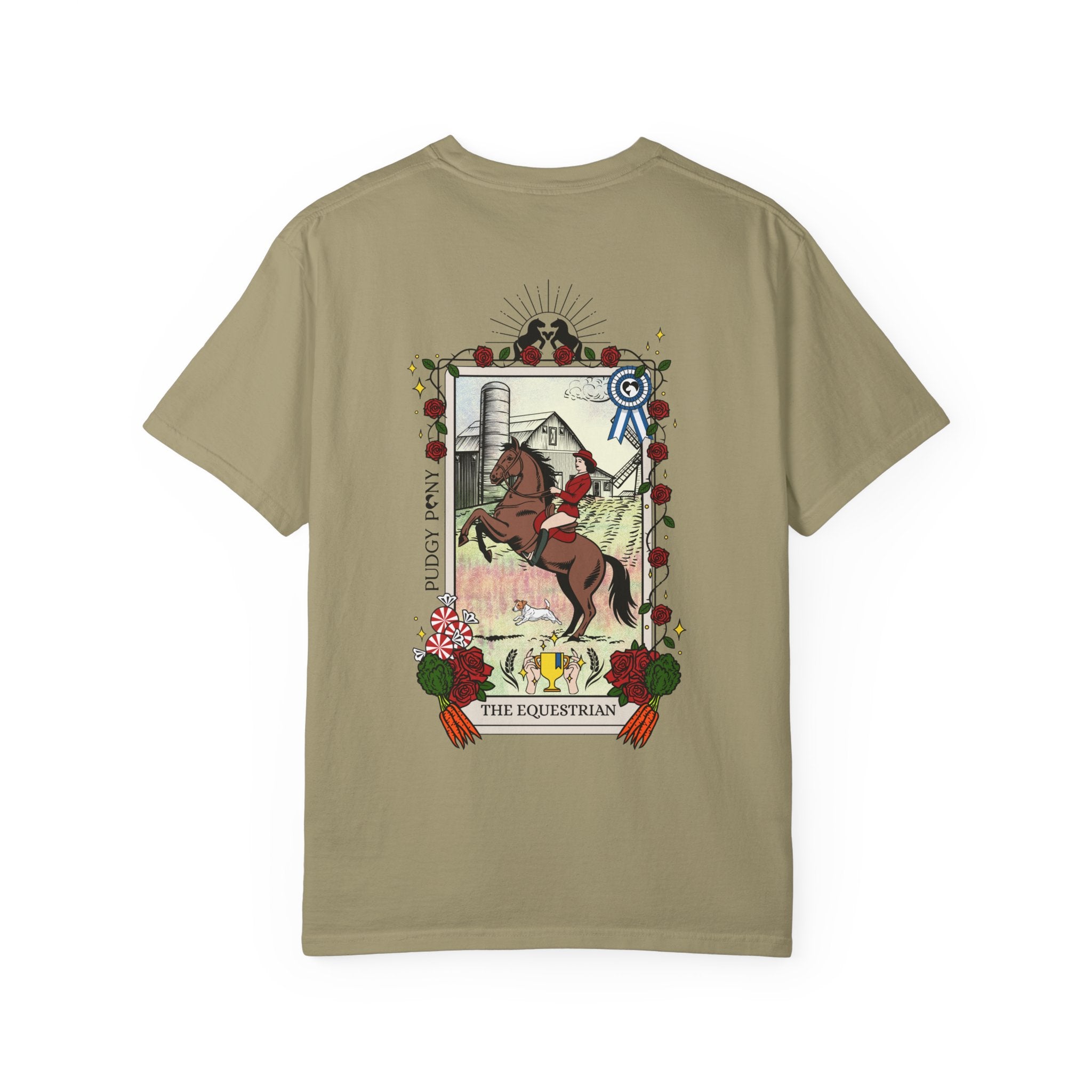 The Equestrian' Pudgy Pony Graphic Tee – The Pudgy Pony