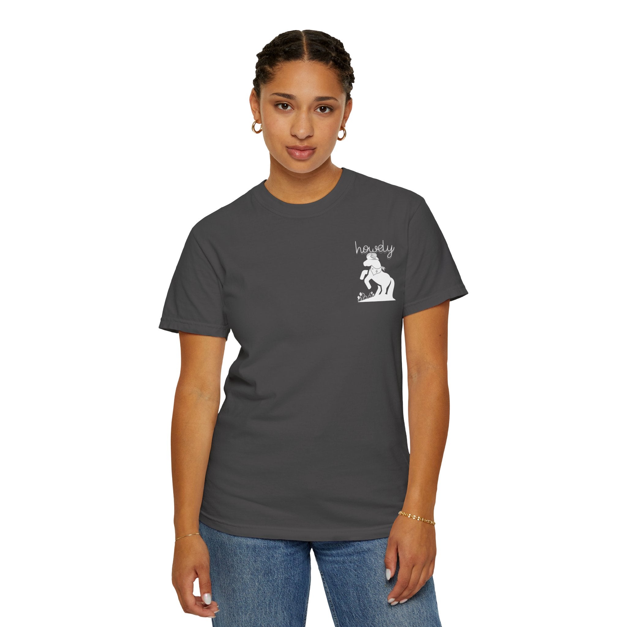 Pudgy Pony Howdy Graphic T-Shirt