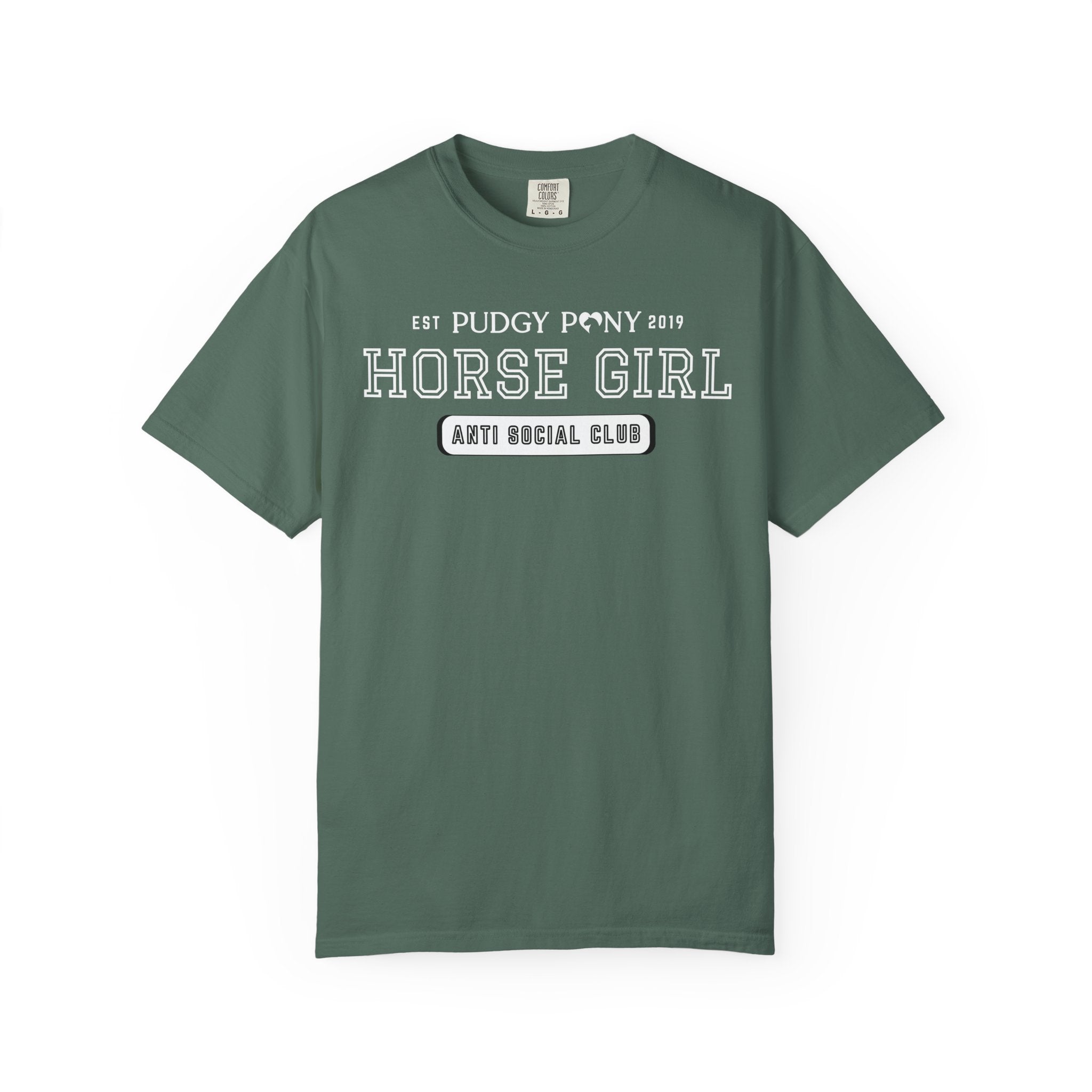 AntiSocial Horse Girl Tee