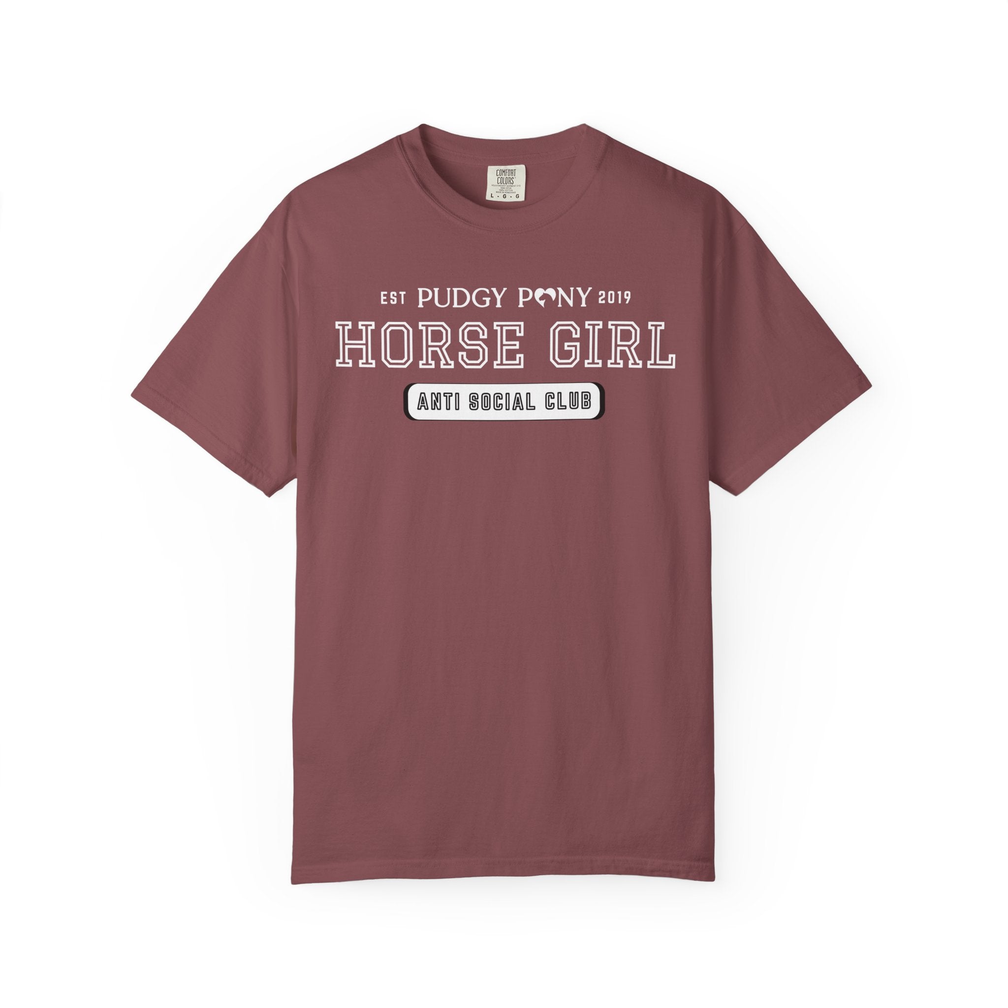 AntiSocial Horse Girl Tee
