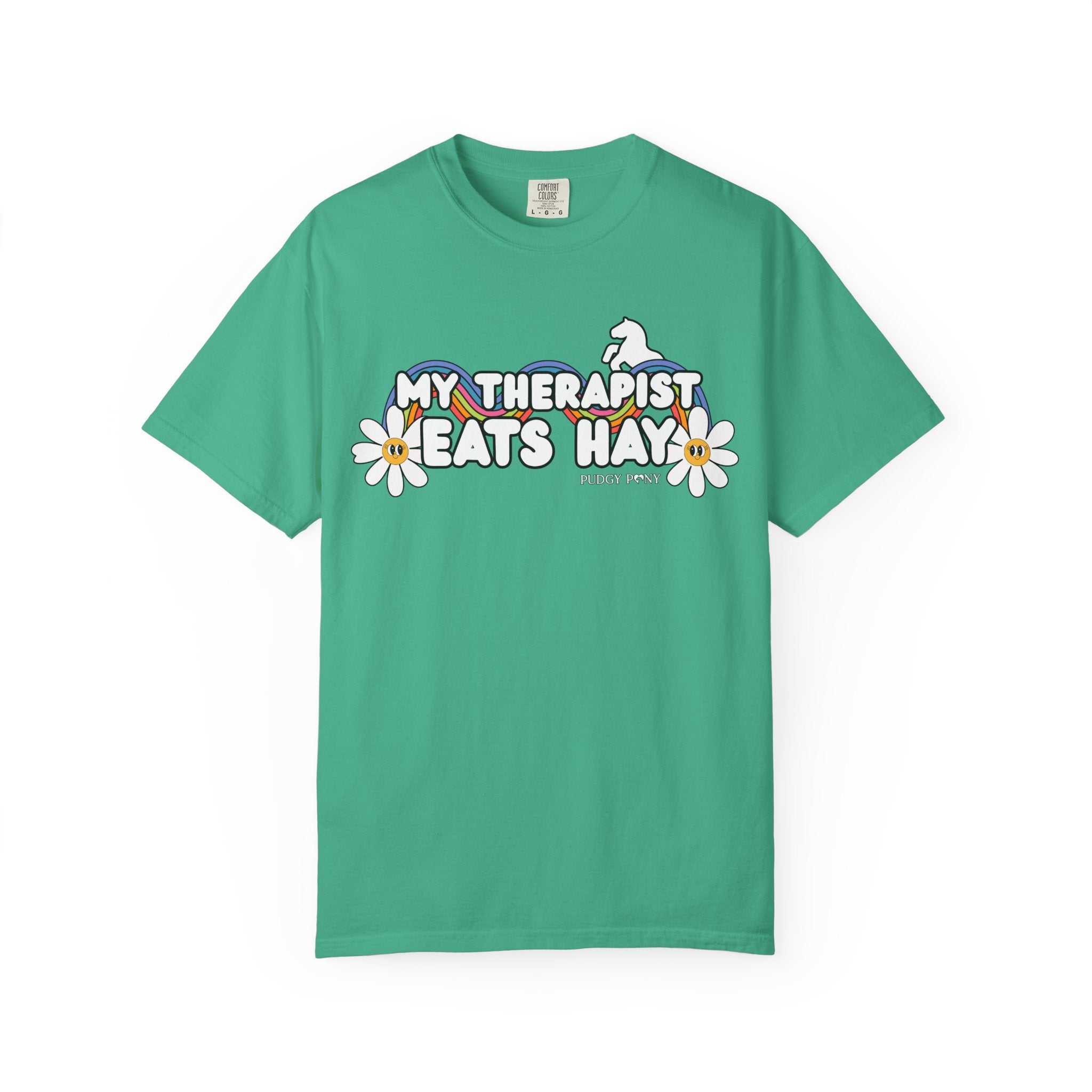 Pudgy "My Therapist Eats Hay" Graphic Tee