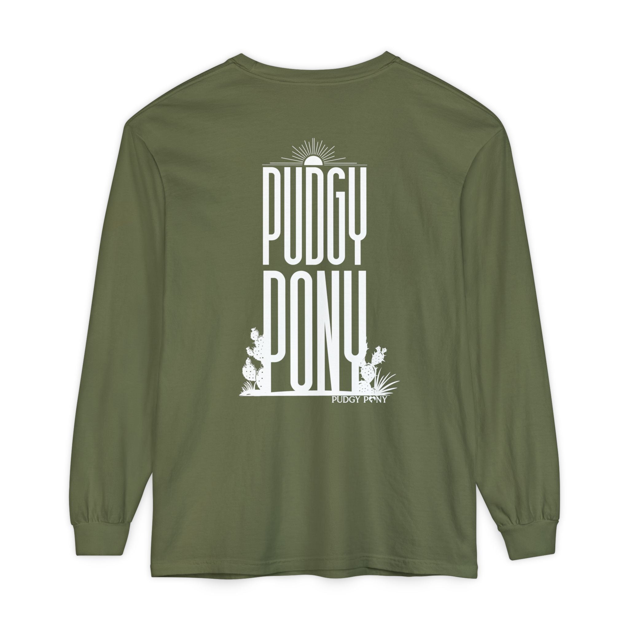 Pudgy Pony Howdy Long Sleeve Tee