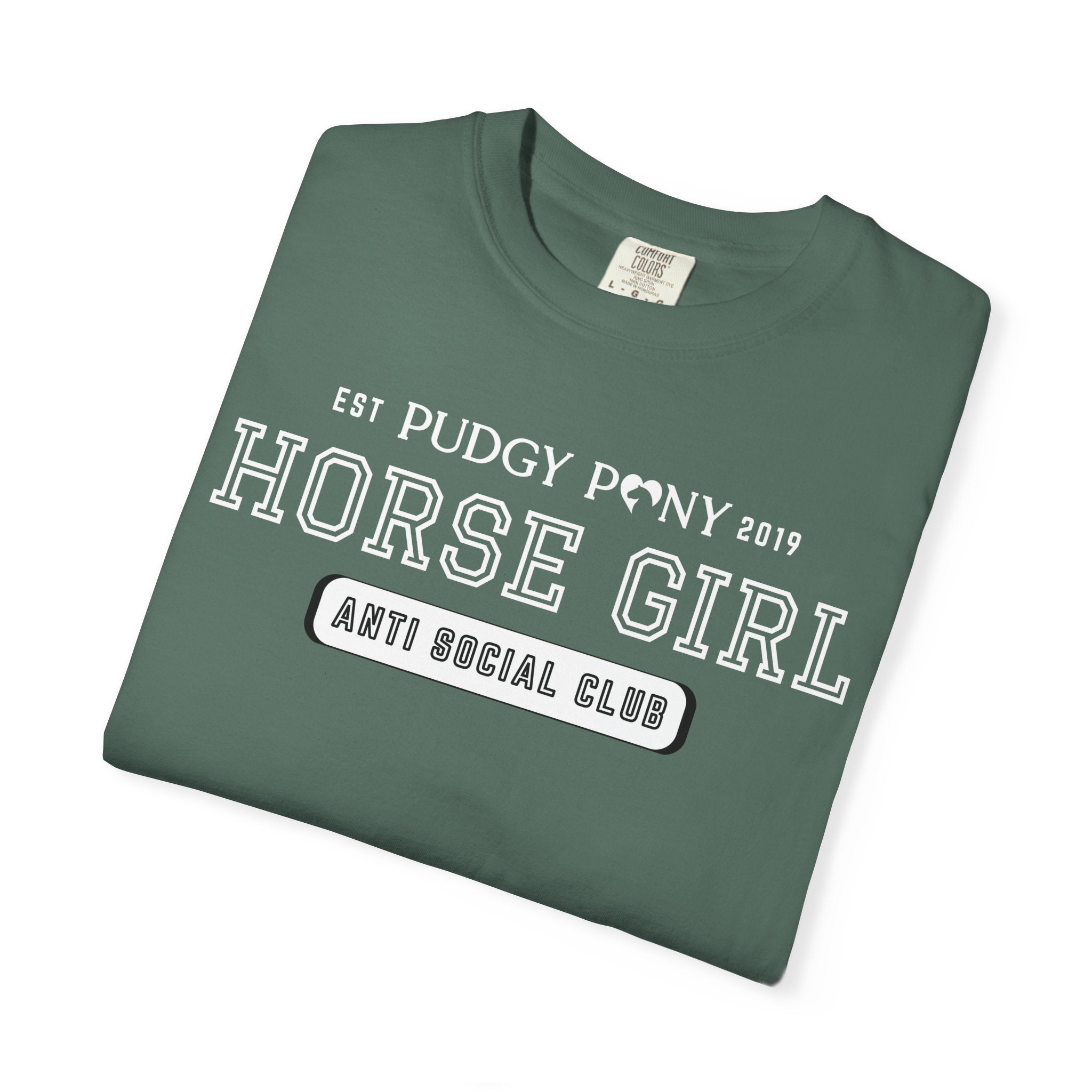 AntiSocial Horse Girl Tee