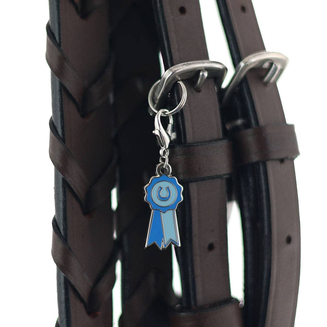Dapplebay Bridle Charm - Blue Ribbon