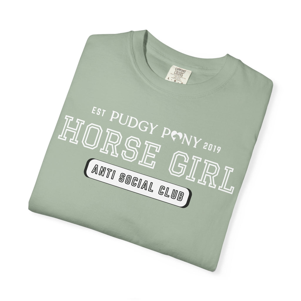 AntiSocial Horse Girl Tee