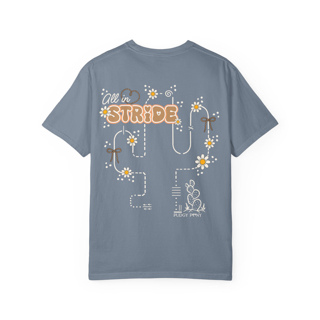 "All in Stride Western" Pudgy Tee
