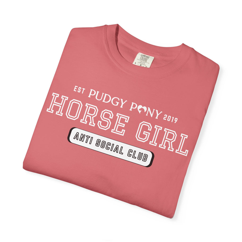 AntiSocial Horse Girl Tee