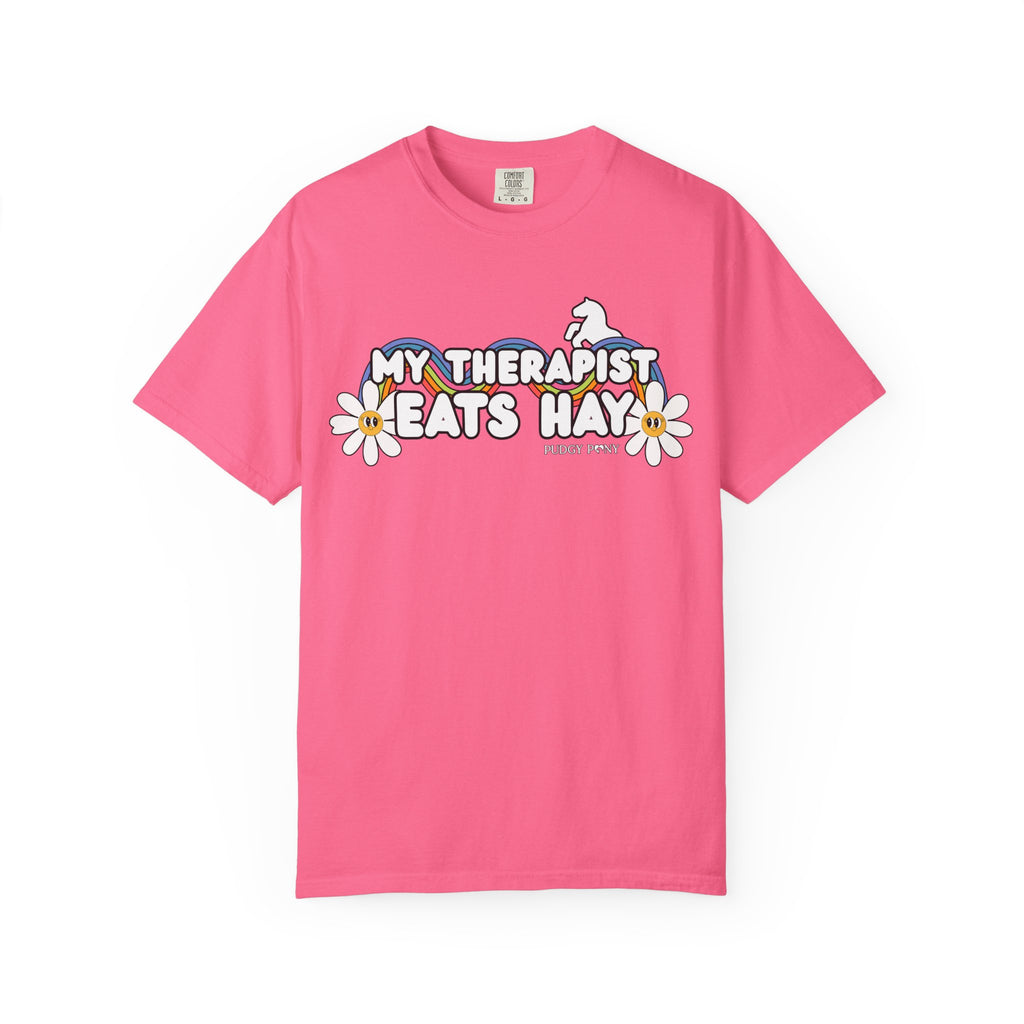 Pudgy "My Therapist Eats Hay" Graphic Tee