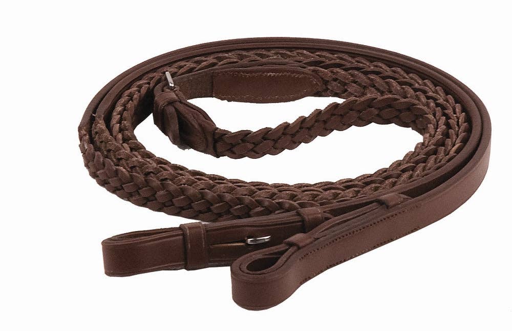 Henri de Rivel Advantage Plaited Reins X-Long