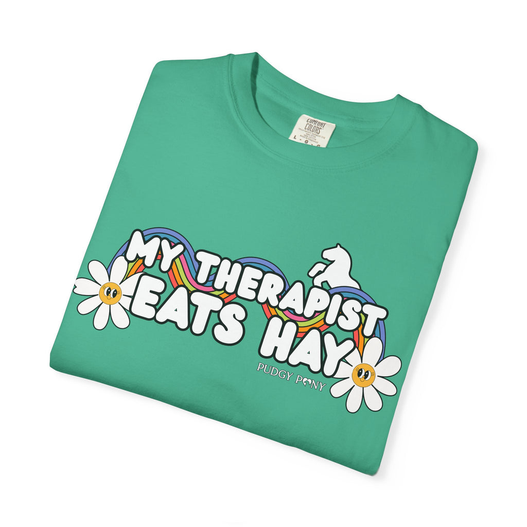 Pudgy "My Therapist Eats Hay" Graphic Tee