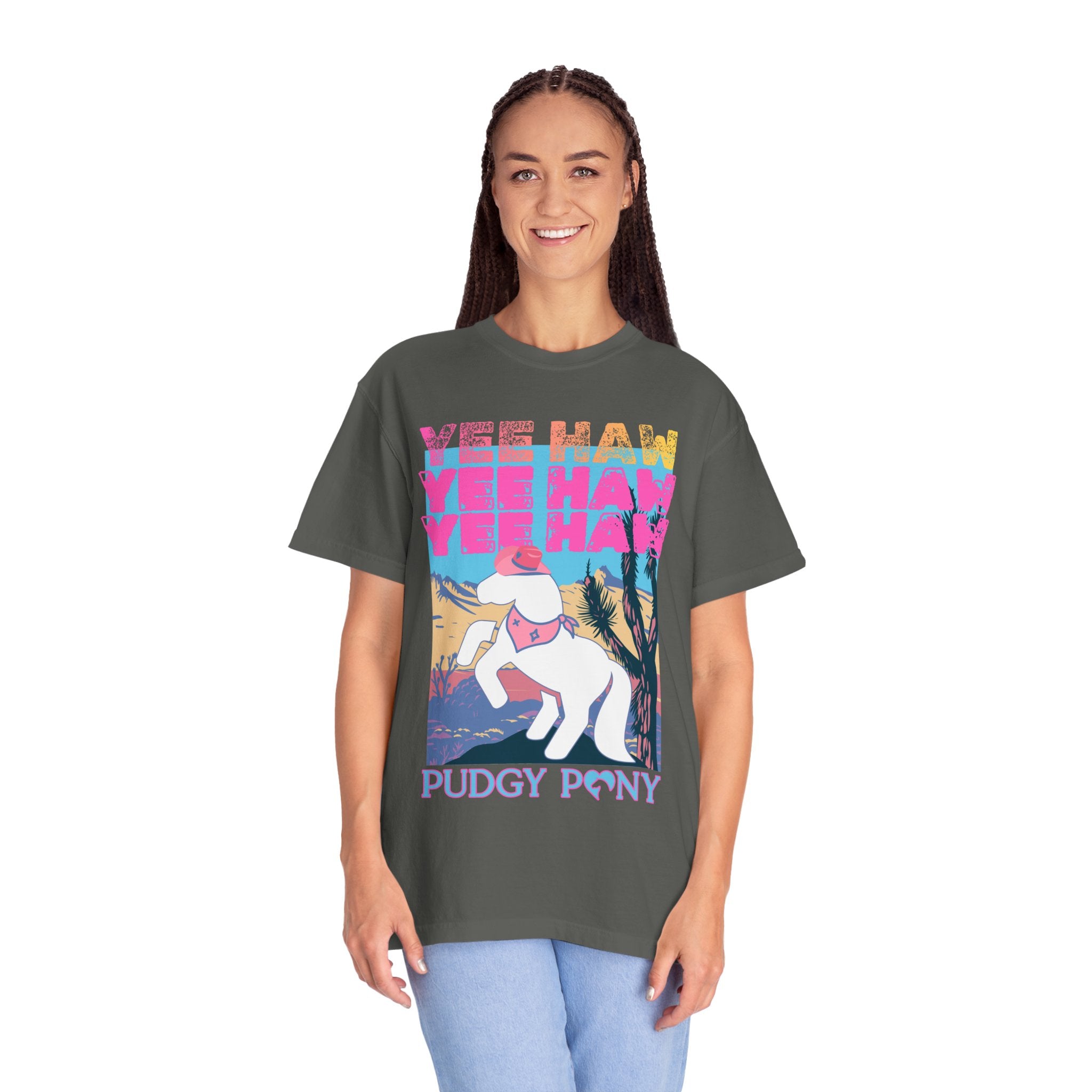 Pudgy 'Yee Haw' Graphic T-Shirt