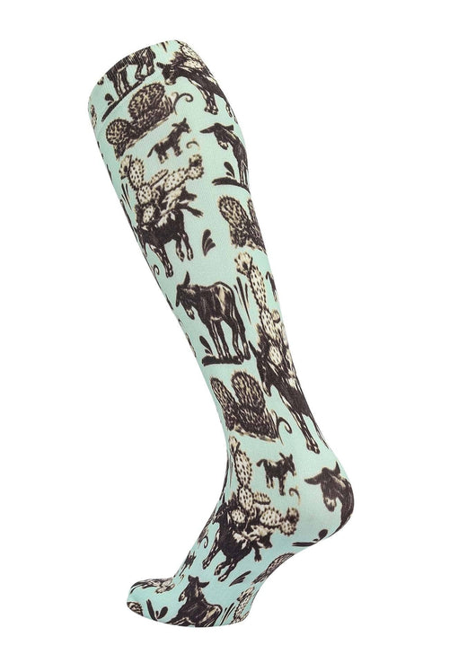 AWST Int'l Cactus Donkeys Socks