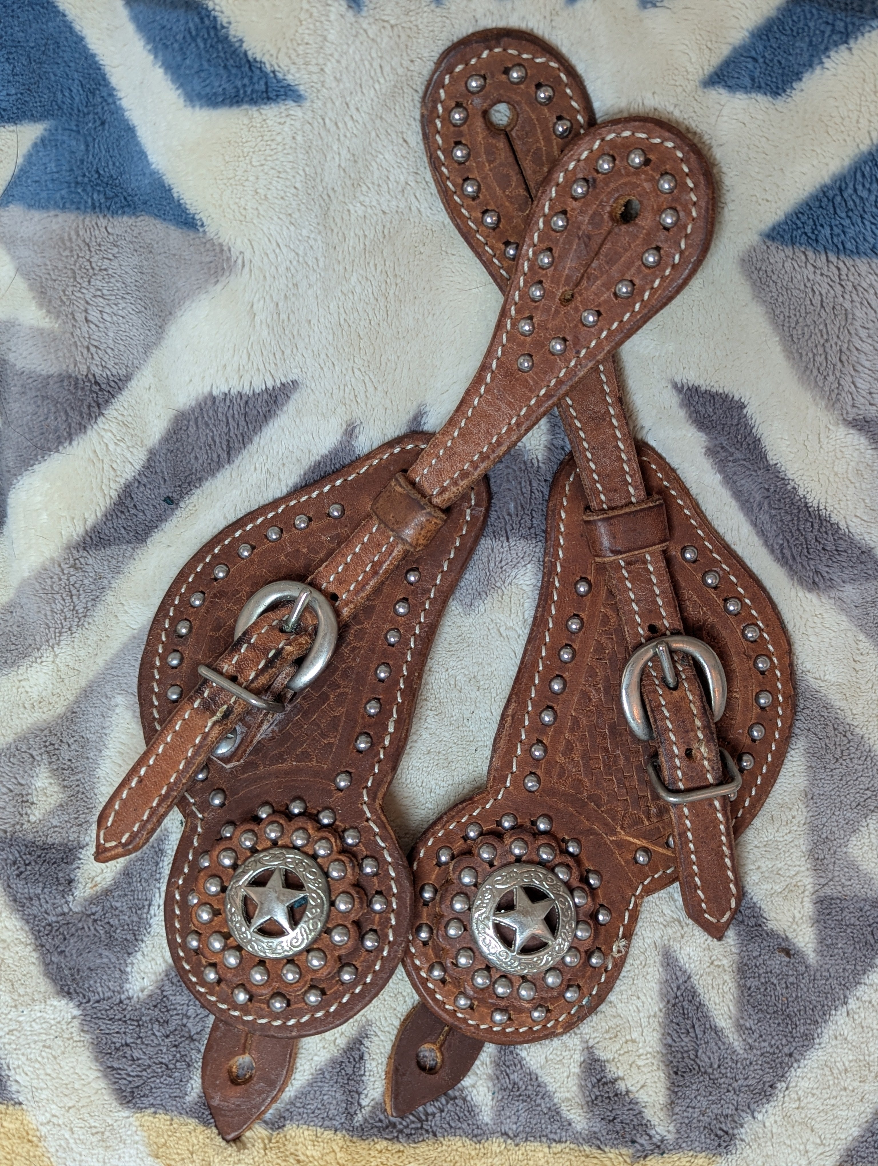 Wester Spur Straps Medium Leather