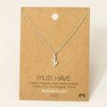 Dainty Cactus Pendant Necklace