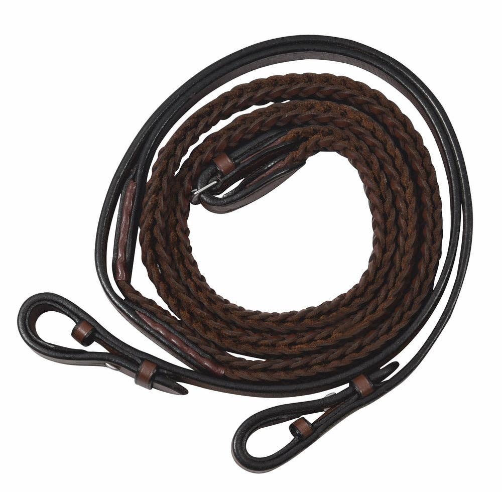 Henri de Rivel Advantage Plaited Reins X-Long